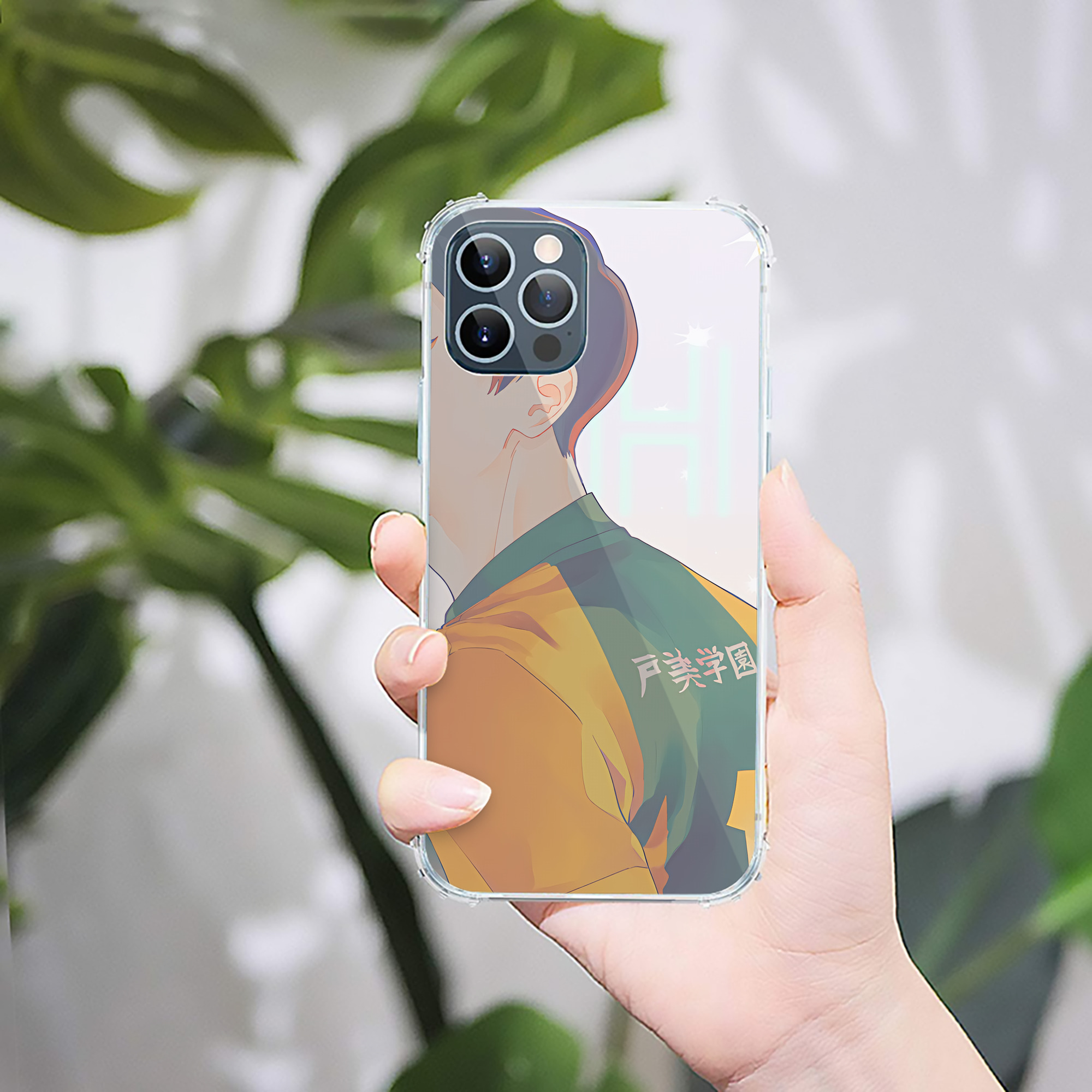 （画像用） ハイキュー!! Haikyu!! 【iPhone 12シリーズ対応】透明スマホケース（クリアソフトケース）
